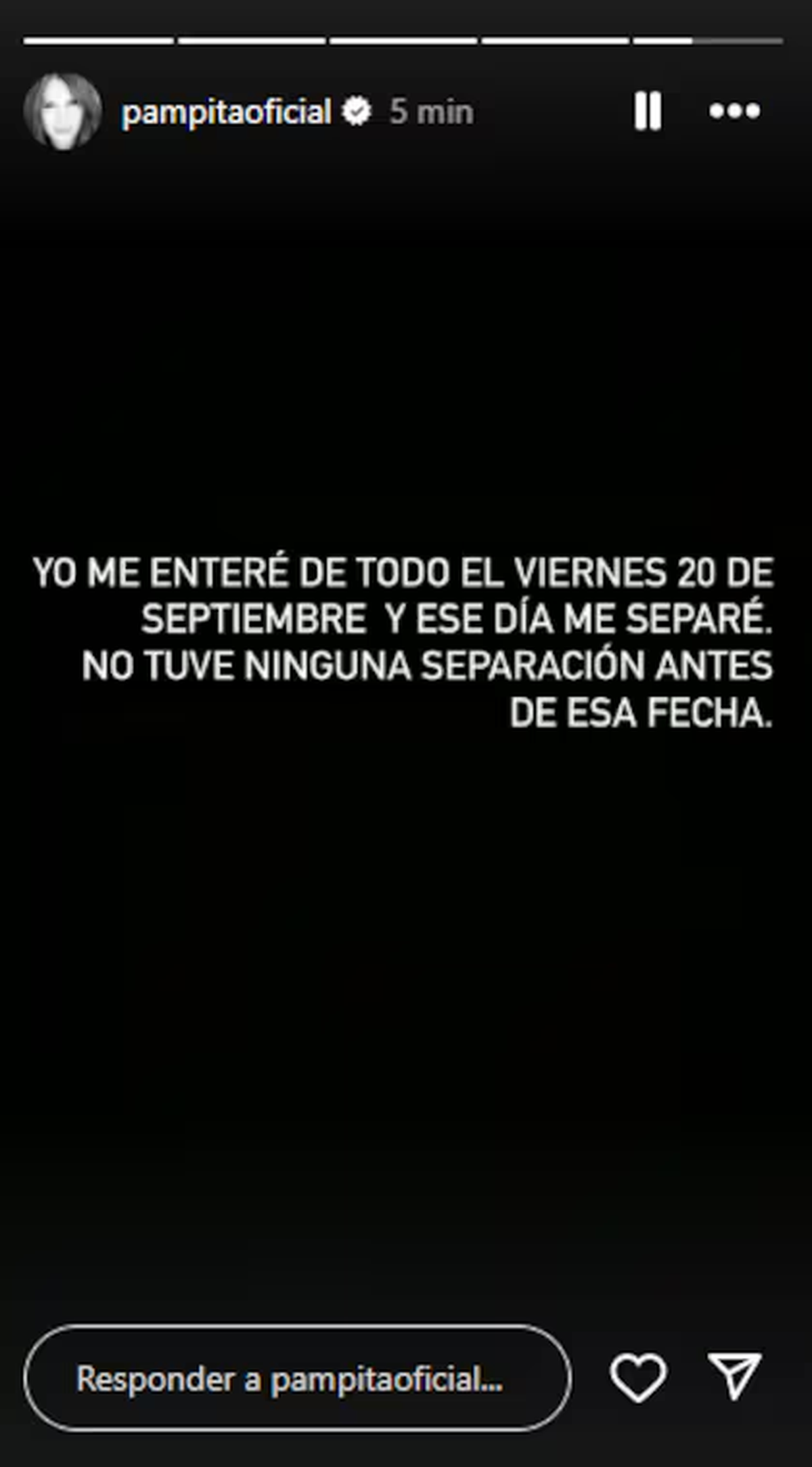 Pampita enfurecida con Roberto García Moritán. Pampita enfurecida con Roberto García Moritán.