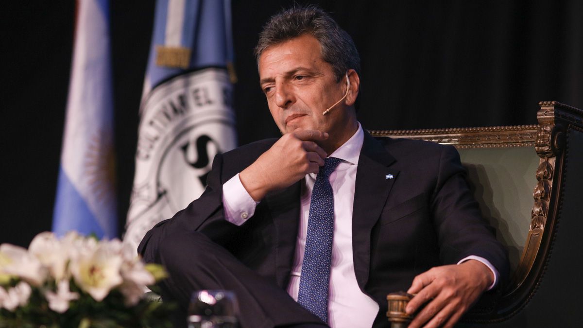 Sergio Massa ayer (24/07) en la Rural (Foto NA). Sergio Massa ayer (24/07) en la Rural (Foto NA).