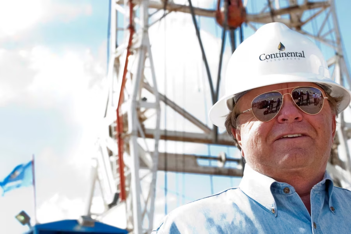 Harold Hamm es llamado el Rey del Shale en Norteamérica. Harold Hamm es llamado el Rey del Shale en Norteamérica.
