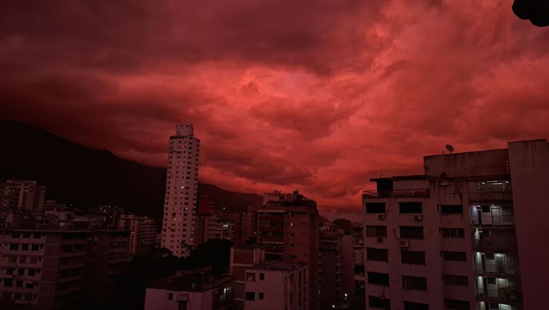 Cielo rojo en Venezuela: Qué dice la ciencia sobre el fenómeno que impactó a Caracas
