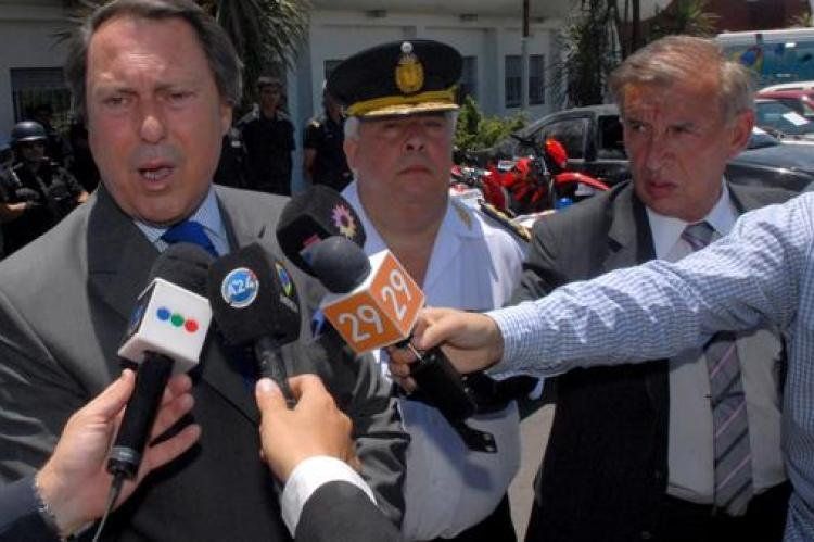 El ministro de Justicia y Seguridad bonaerese, Ricardo Casal.