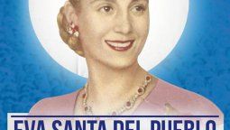 altText(Con guiño a Francisco, la CGT arrancó la campaña para la beatificación de Evita)}