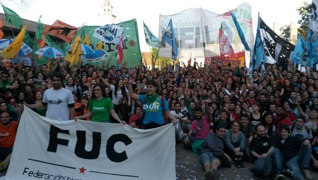 Franja Morada, duramente derrotada a manos del kirchnerismo y aliados.