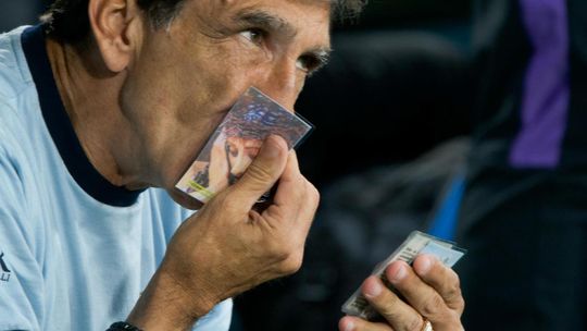 Gustavo Costas, entrenador de Racing Gustavo Costas, entrenador de Racing