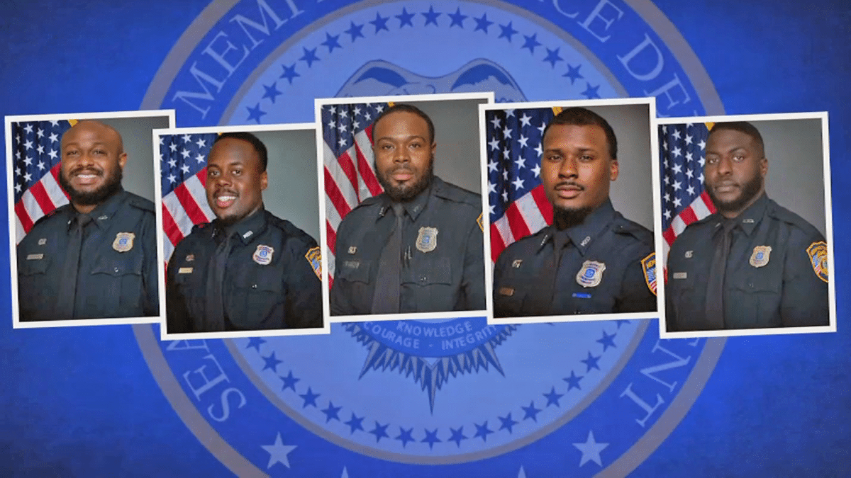 Los cinco asesinos de Tyre Nichols.