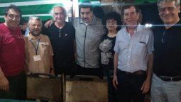altText(Sindicalistas argentinos se reunieron con Nicolás Maduro en el 