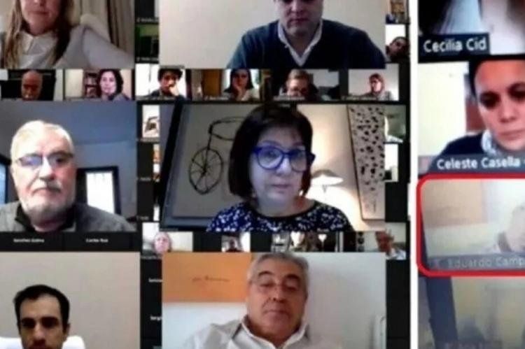 Blooper: un intendente se durmió en plena videollamada con Patricia Bullrich
