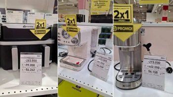 Supermercado Carrefour lanza 2x1 en electrodomésticos y desata guerra de precios con Coto