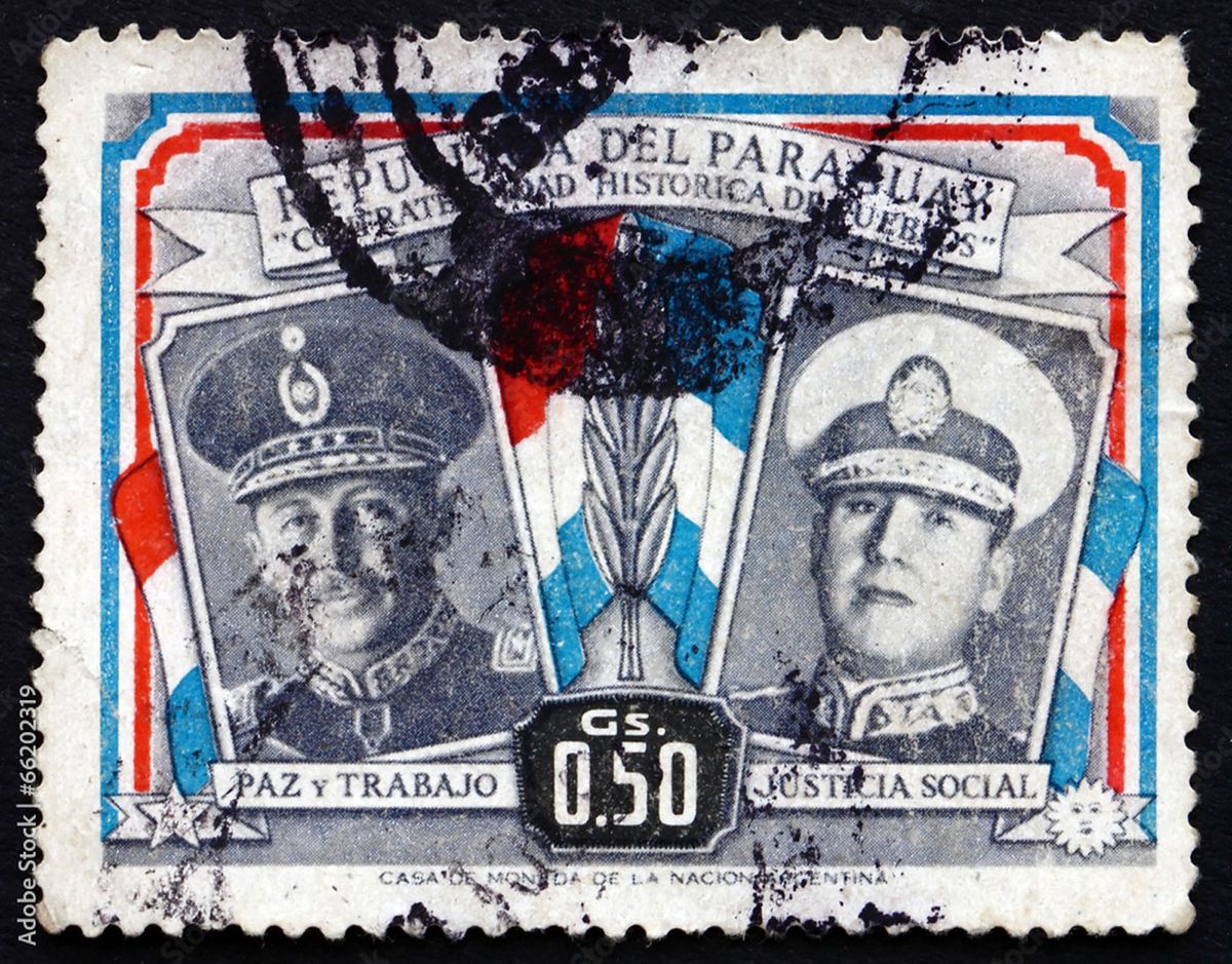 Juan Domingo Perón y Alfredo Stroessner tenían una relación amistosa. Juan Domingo Perón y Alfredo Stroessner tenían una relación amistosa. 