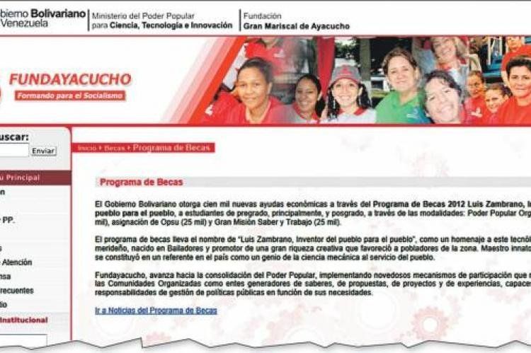 Activa la Fundayacucho tanto en la Argentina como en Paraguay.