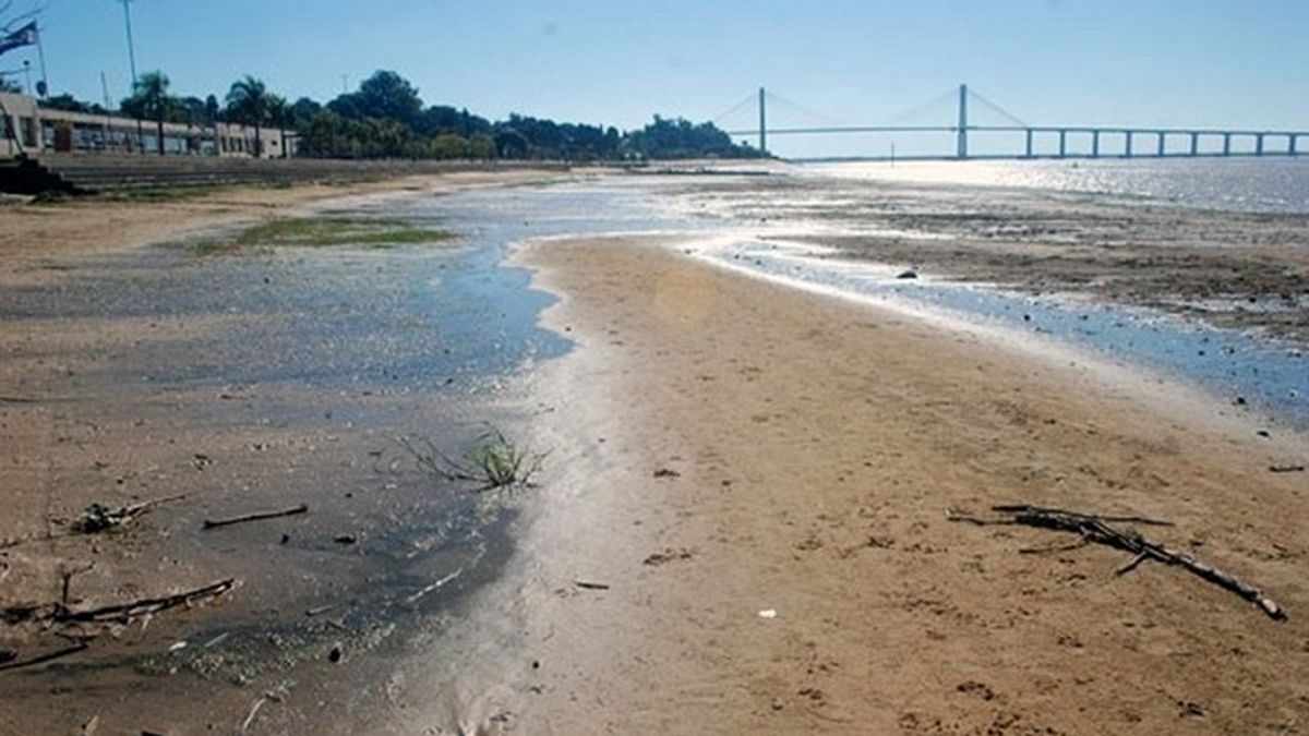 La bajante hidrológica del río Paraná fue la más pronunciada desde el año 1944.