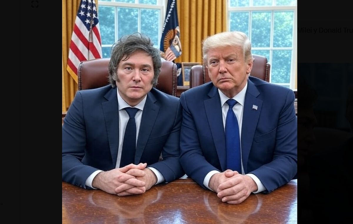Grok (xAI, de Elon Musk) dibuja el sueño más intenso de Javier Milei. Grok (xAI, de Elon Musk) dibuja el sueño más intenso de Javier Milei.