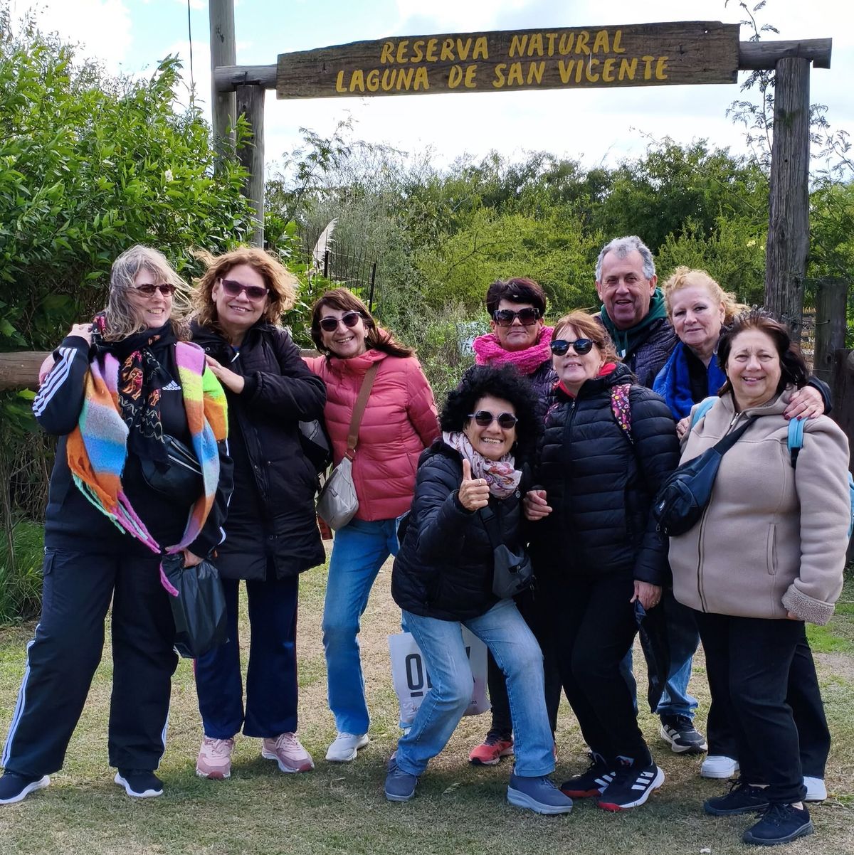 Una jornada de excursión a la laguna de San Vicente para confraternizar. Una jornada de excursión a la laguna de San Vicente para confraternizar.