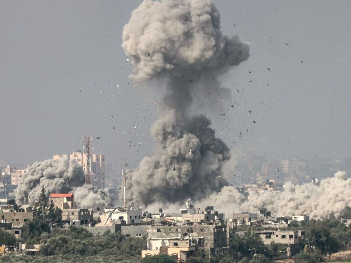 Bombardeo en Gaza | IMAGEN AFP Bombardeo en Gaza | IMAGEN AFP