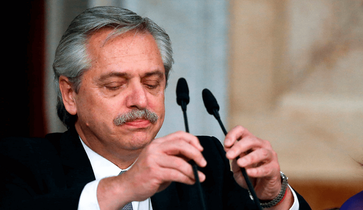 El presidente de la nación, Alberto Fernández.