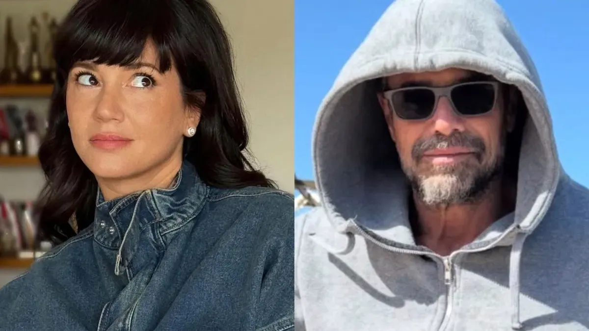 Griselda Siciliani y Luciano Castro, más separados que nunca. Griselda Siciliani y Luciano Castro, más separados que nunca.