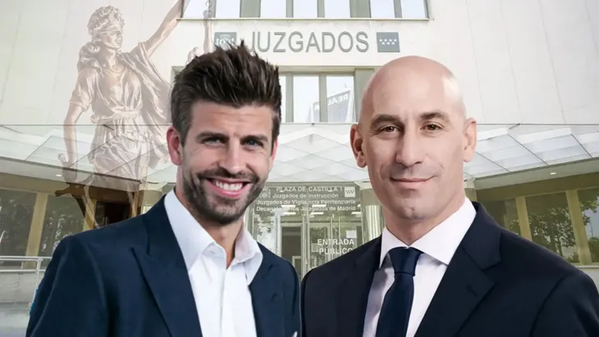 Gerard Piqué y Luis Rubiales Gerard Piqué y Luis Rubiales