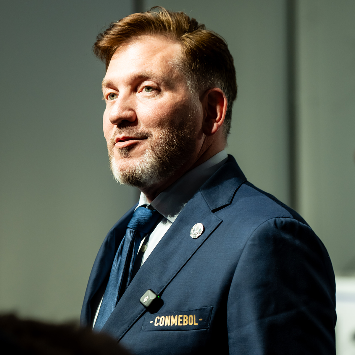 Alejandro Domínguez, presidente de Conmebol. Alejandro Domínguez, presidente de Conmebol.