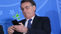 altText(Informe revela qué hay en el WhatsApp de Jair Bolsonaro)}