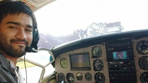 Matías Ronzano, piloto del Mitsubishi malogrado.