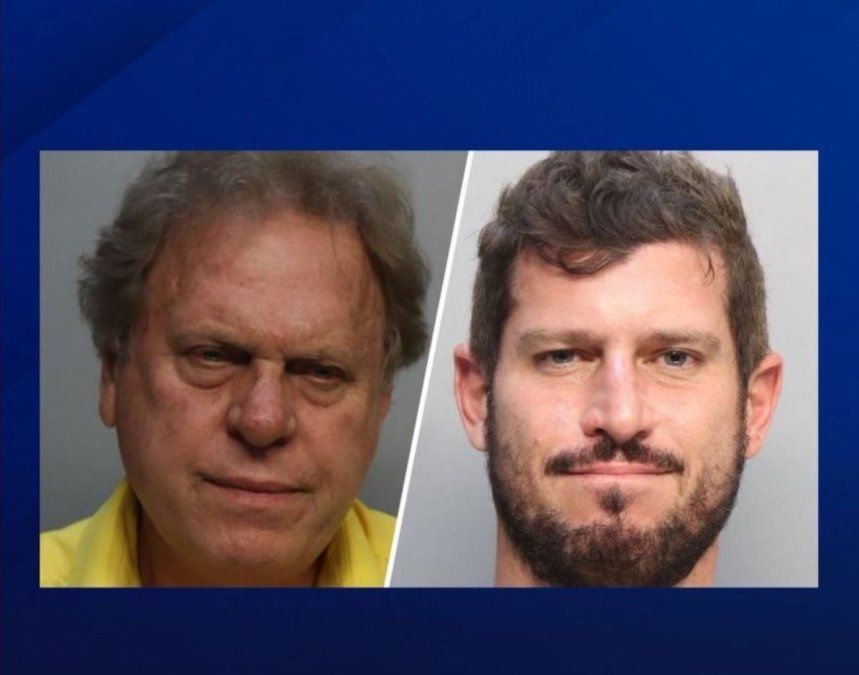 Ramón Jesurum y su hijo arrestados en Miami.