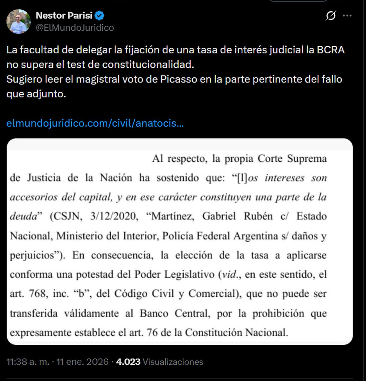 Críticas a la medida del BCRA. Críticas a la medida del BCRA.