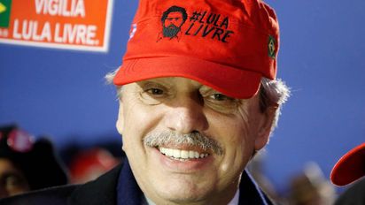 Lula da Silva se alejó de Alberto F., que decepcionó a sus votantes