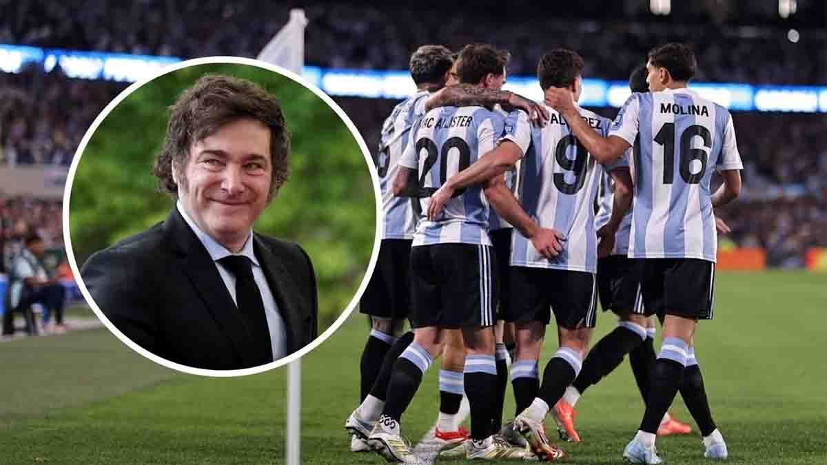 El presidente de la nación, Javier Milei, celebró la goleada de Argentina frente a Brasil 4-1 y en las redes le recordaron el vídeo de su “desinterés total”. El presidente de la nación, Javier Milei, celebró la goleada de Argentina frente a Brasil 4-1 y en las redes le recordaron el vídeo de su “desinterés total”.