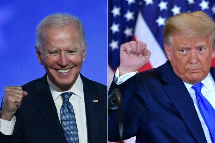 Biden brindó su discurso de victoria. Trump no reconoce la derrota.