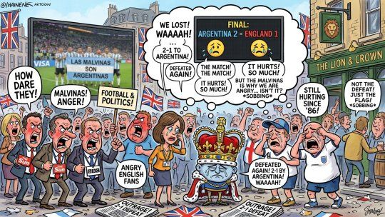 El dolor invisible de la corona: por qué para Inglaterra nunca fue solo un partido de fútbol.