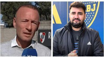 Juan Cortese (River) vs Tato Aguilera (Boca) Juan Cortese (River) vs Tato Aguilera (Boca)