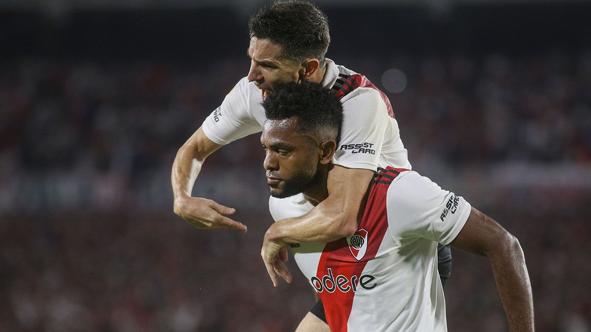 River y San Lorenzo calientan la punta de la Liga Profesional tras ganarles a Independiente y a Platense mientras que Boca rescató un empate ante Central. (Foto: Noticias Argentinas)