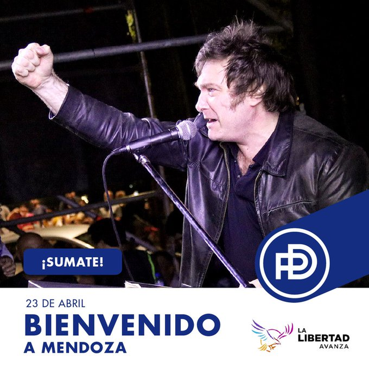 El diputado nacional Javier Milei se presentará en Mendoza.