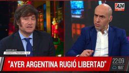 Javier Milei es sensación en los medios.&nbsp;