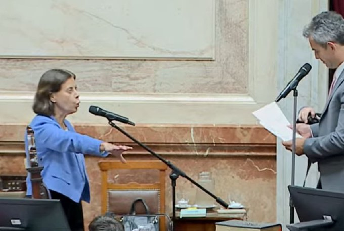 Mónica Almada, por La Libertad Avanza, juró como nueva representante en la AGN. Mónica Almada, por La Libertad Avanza, juró como nueva representante en la AGN.