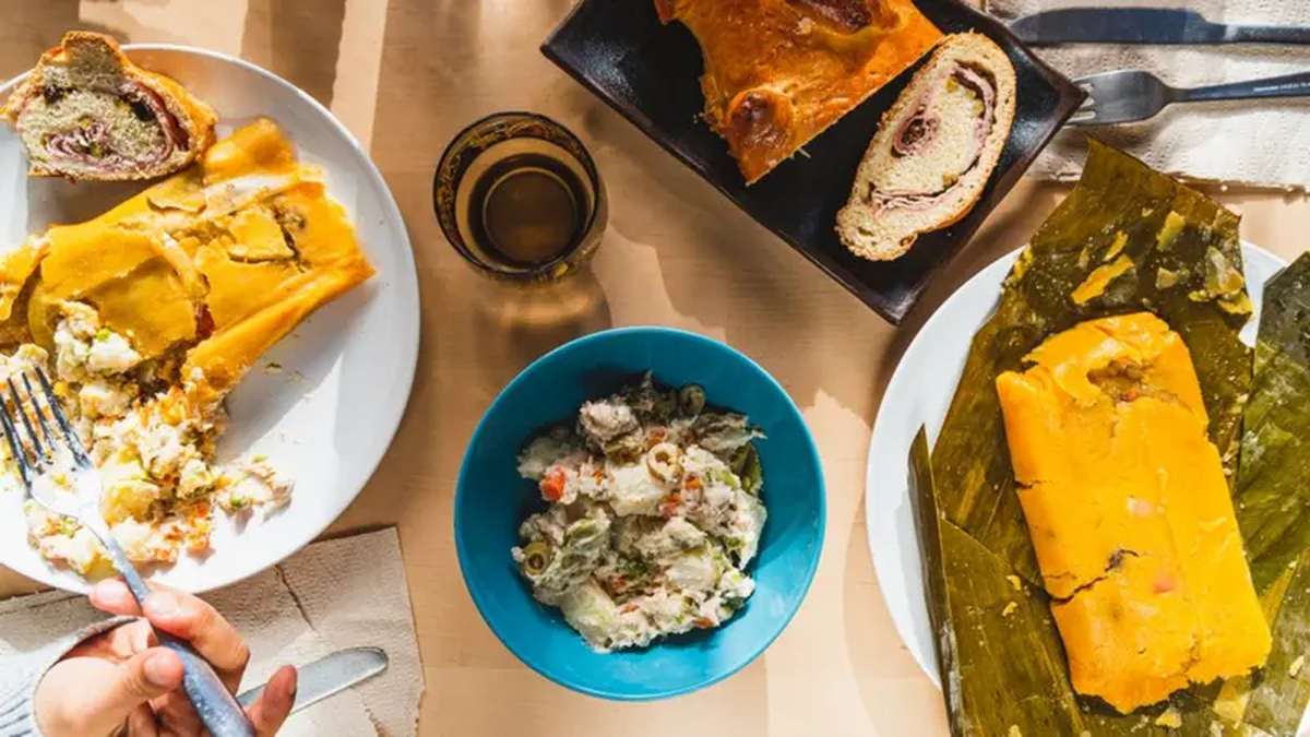 Halacas y pan de jamón en Venezuela (Getty) Halacas y pan de jamón en Venezuela (Getty)