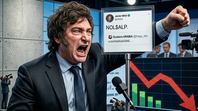 Ya no es novedad que la imagen de Javier Milei se desmorona hasta en las encuestas que más lo favorecen. Él sigue en su mundo y hoy le pega a Carlos Pagni. Fuente: Gemini Ya no es novedad que la imagen de Javier Milei se desmorona hasta en las encuestas que más lo favorecen. Él sigue en su mundo y hoy le pega a Carlos Pagni. Fuente: Gemini