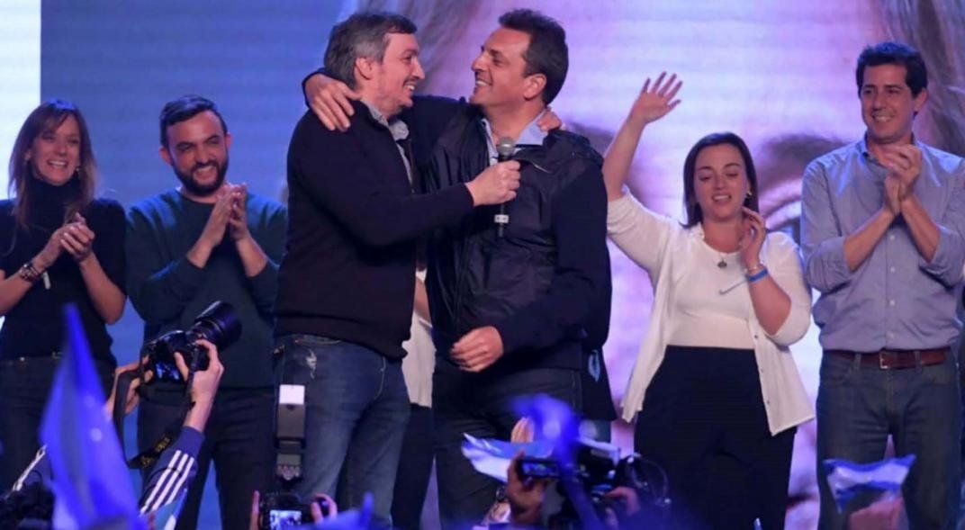 Máximo Kirchner y Sergio Massa almorzaron con Alberto Fernández.