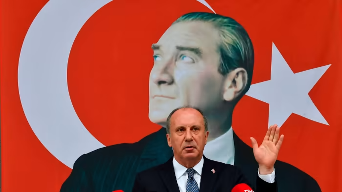 Muharrem nce fue el principal opositor del presidente Recep Tayyip Erdoan en las últimas elecciones de 2018 © AP