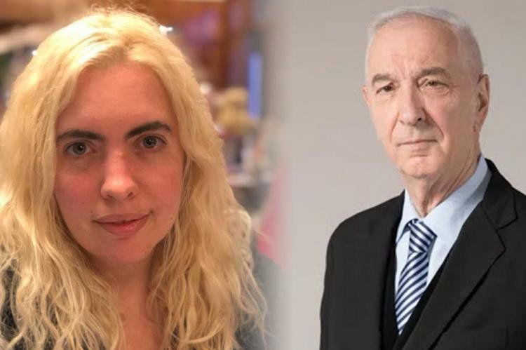 La palabra de la hija de Mauro Viale en Radio Rivadavia. (FOTO: A24).