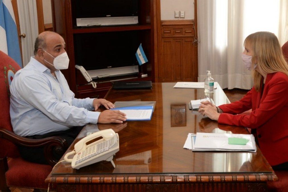 Manzur recibió a Tirado tras confirmarse que irá como 2da de Vizzotti