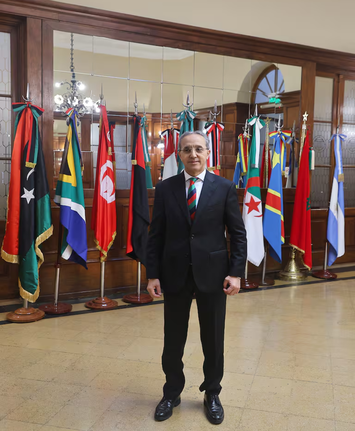 Embajador de Marruecos, Fares Yassir. Embajador de Marruecos, Fares Yassir.