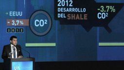 altText(Galuccio defendió el fracking y el