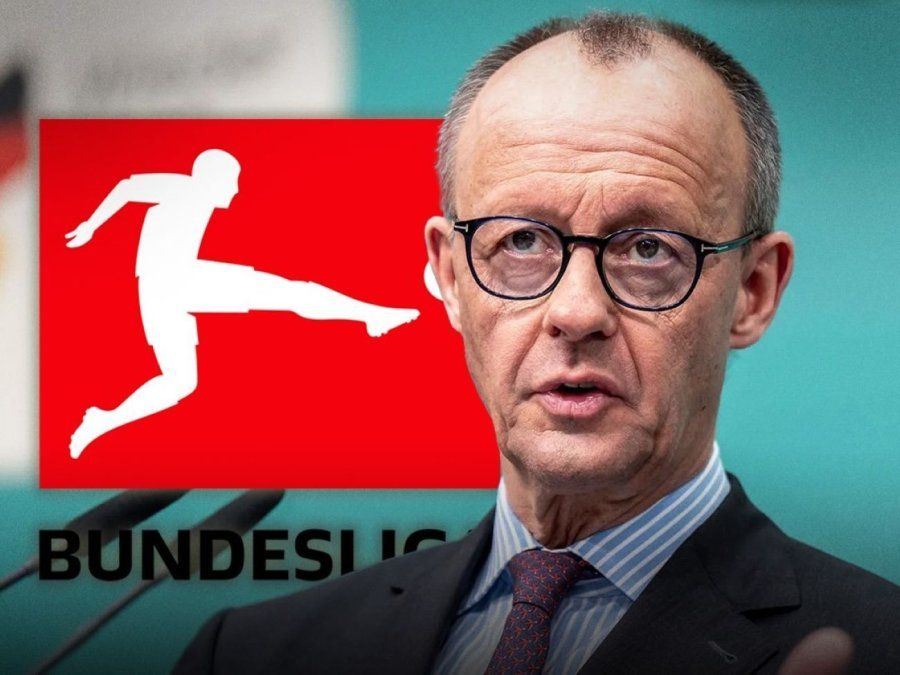 Friedrich Merz, canciller alemán, se mostró a favor de la regla 50+1 y en contra de las SAD.