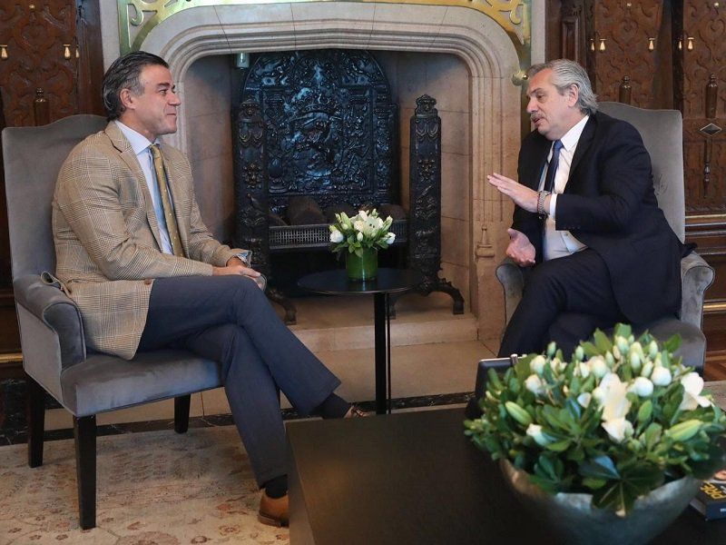 Daniel Rafecas y Alberto Fernández en Gobierno