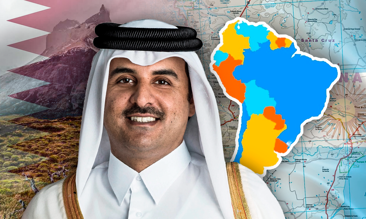 Abdulhadi Mana A Sh Al-Hajri, el millonario de Qatar que aterrizó en Río Negro.