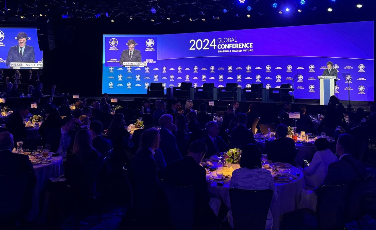 Javier Milei en Los Ángeles Javier Milei en Los Ángeles