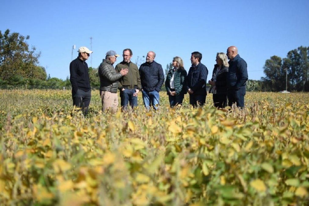 Martin Insaurralde en diálogo con el campo como ahora, con empresarios de la provincia de Buenos Aires 