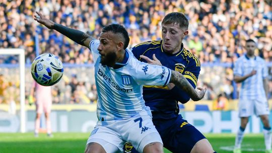 En el último duelo, Boca y Racing igualaron 1-1 En el último duelo, Boca y Racing igualaron 1-1