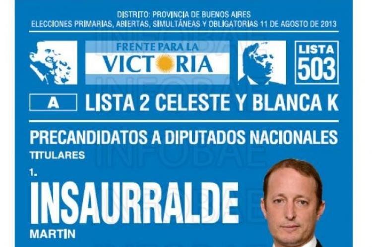 Los rostros de los muertos que acompañarán la boleta del FpV.